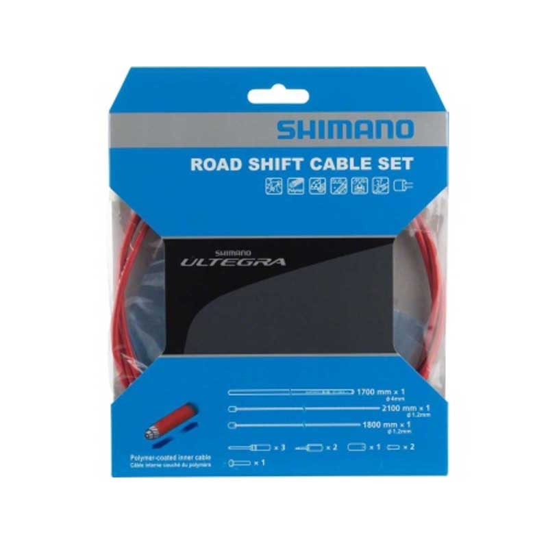 Juego de mangueras para freno SHIMANO Ultegra de Polímero color Rojo